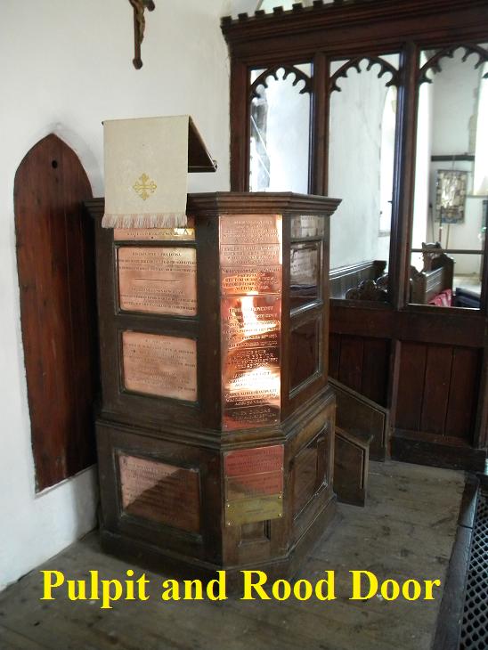 PULPIT AND ROOD DOOR